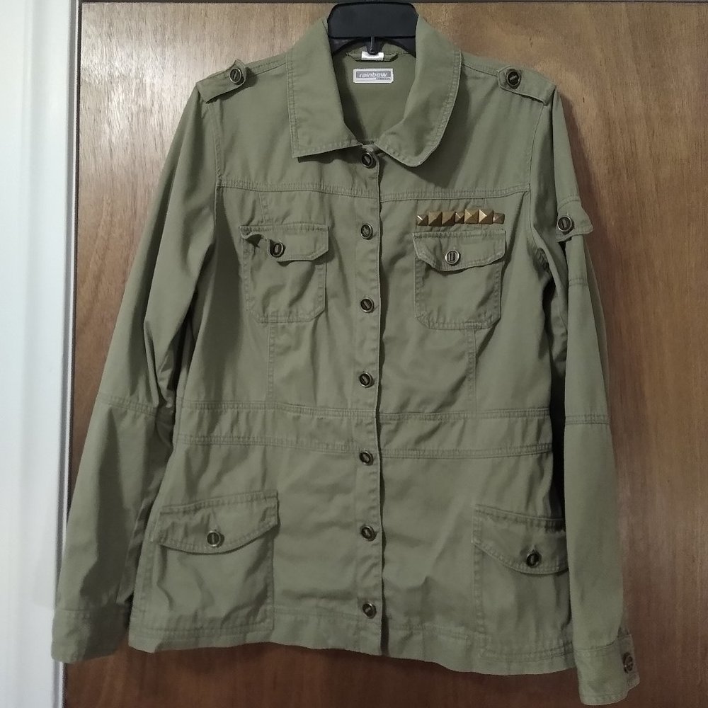 Utility Military style jacket size 10